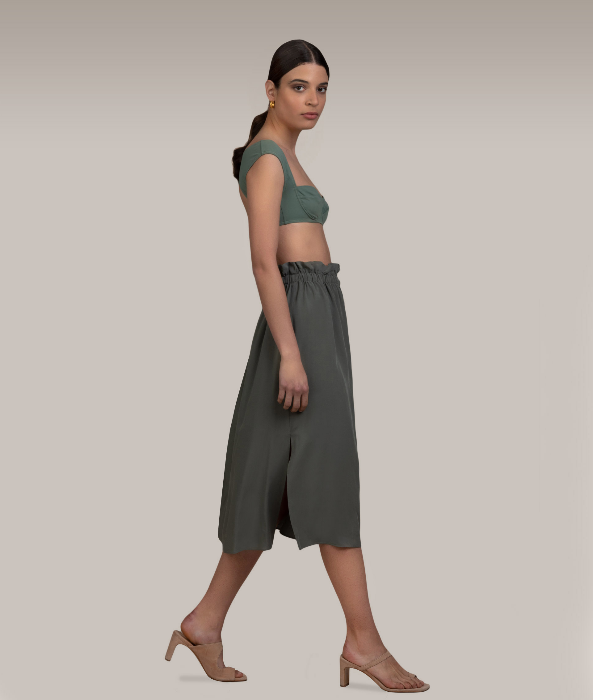 Khaki Skirt
