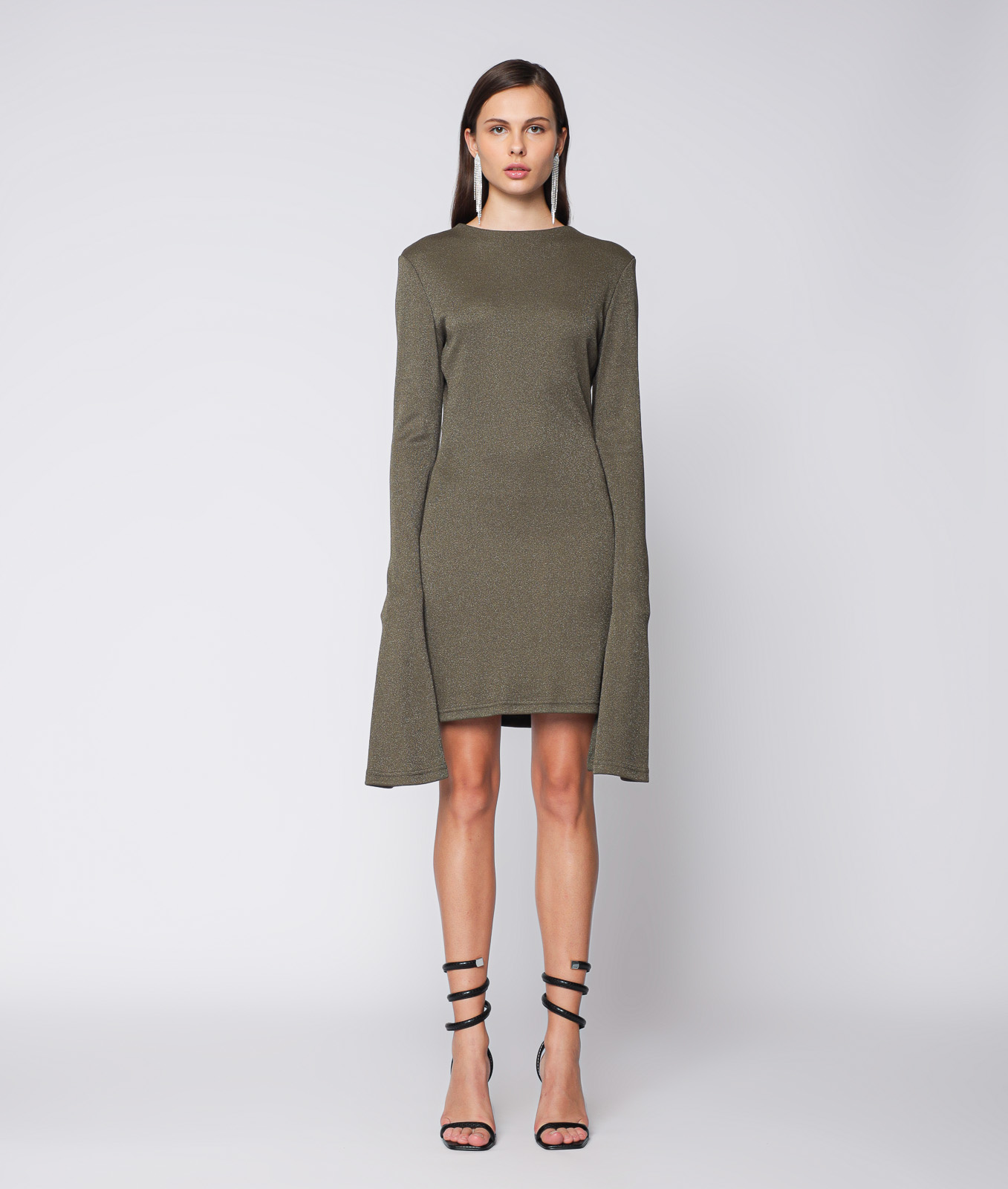 Cher Khaki Mini Dress