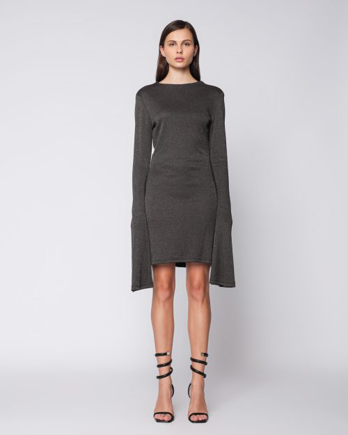 Cher Grey Mini Dress