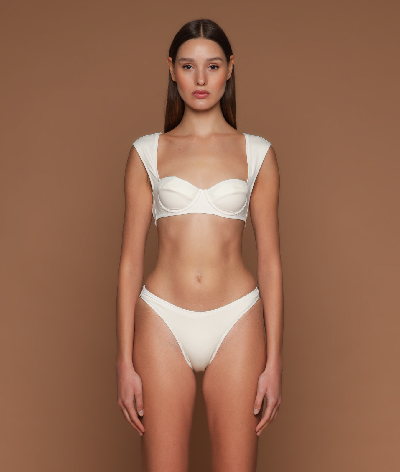 Selene White Bikini