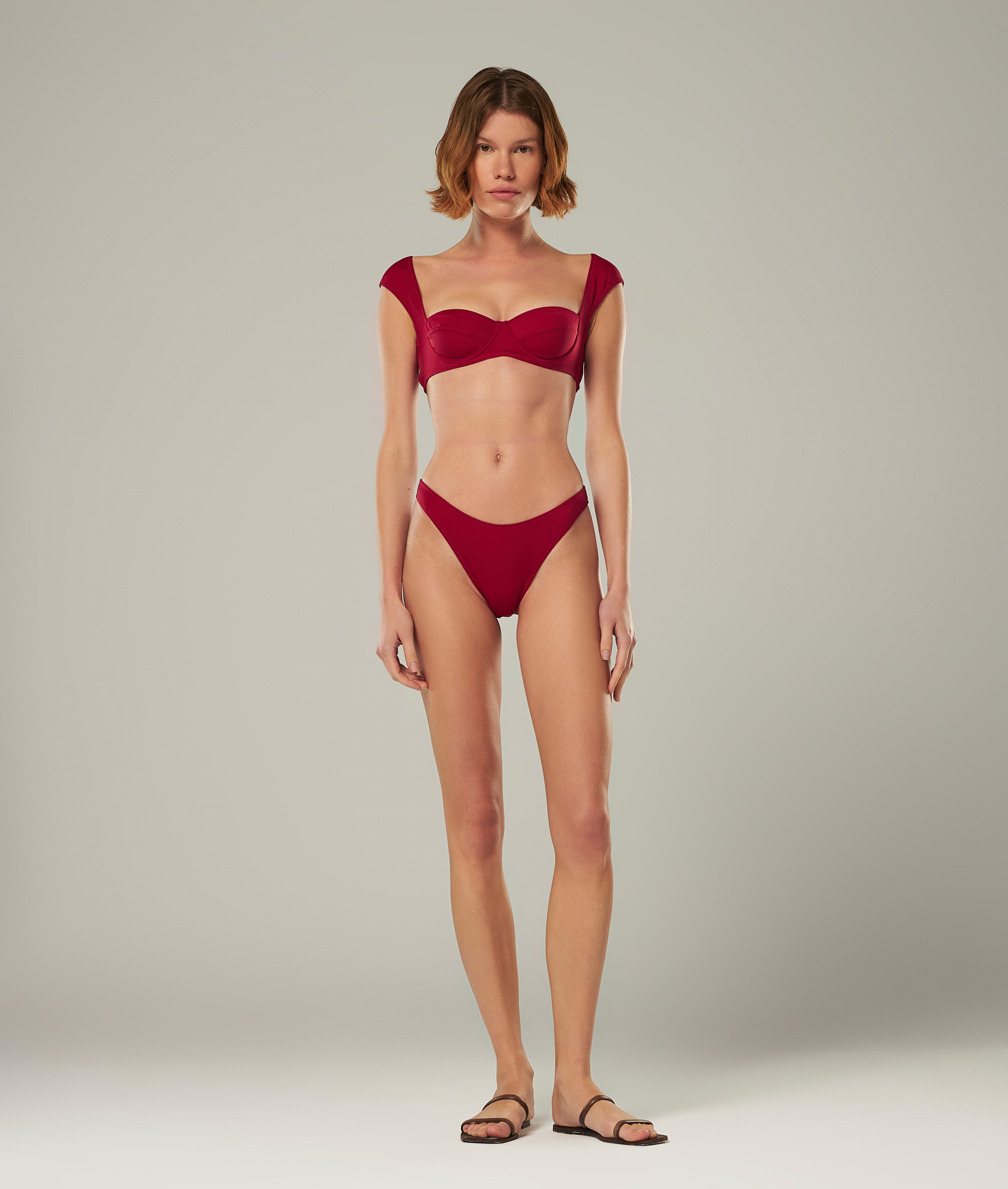 Selene Burgundy Bikini
