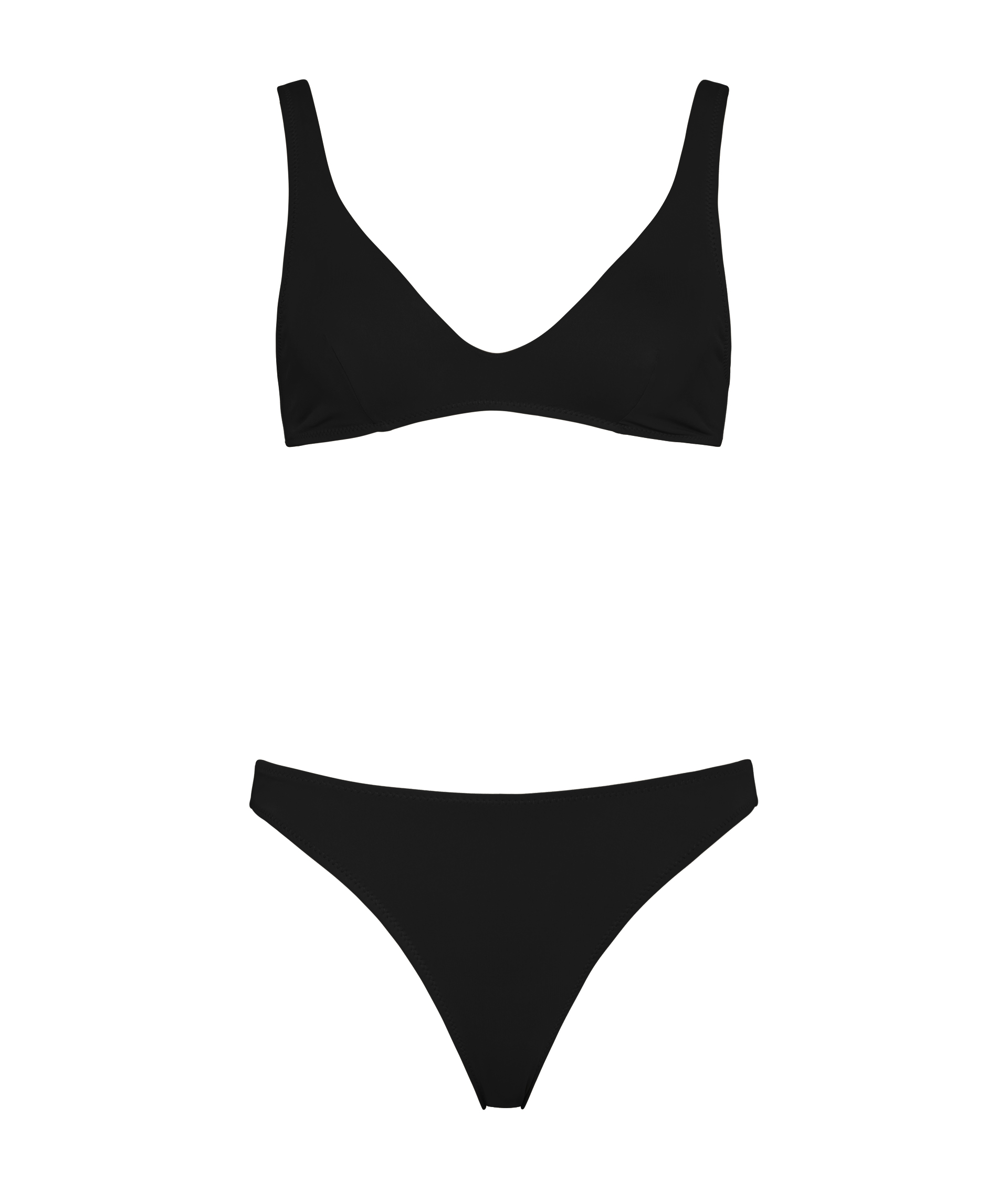 Alisia Black Bikini