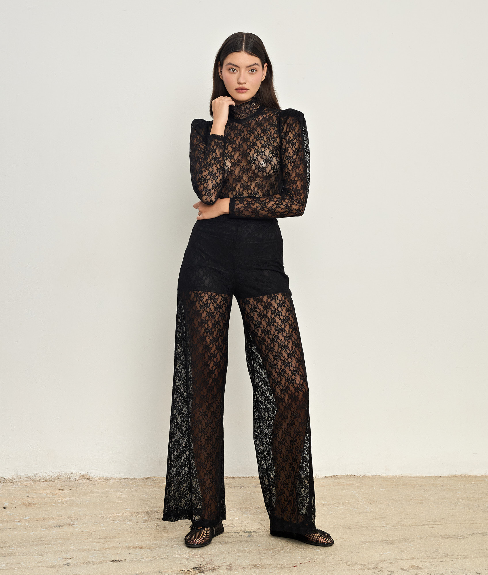 Ismene Black Bodysuit