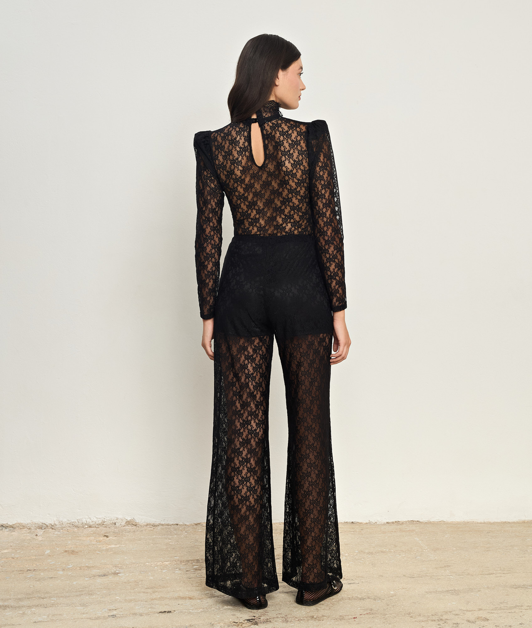 Ismene Black Bodysuit
