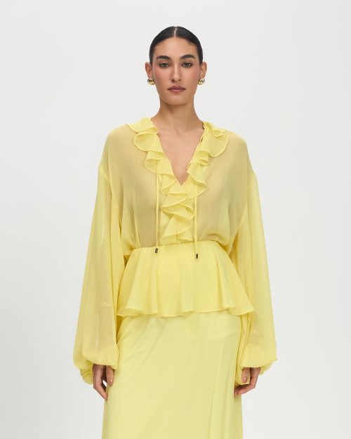 Sophia Yellow Shirt
