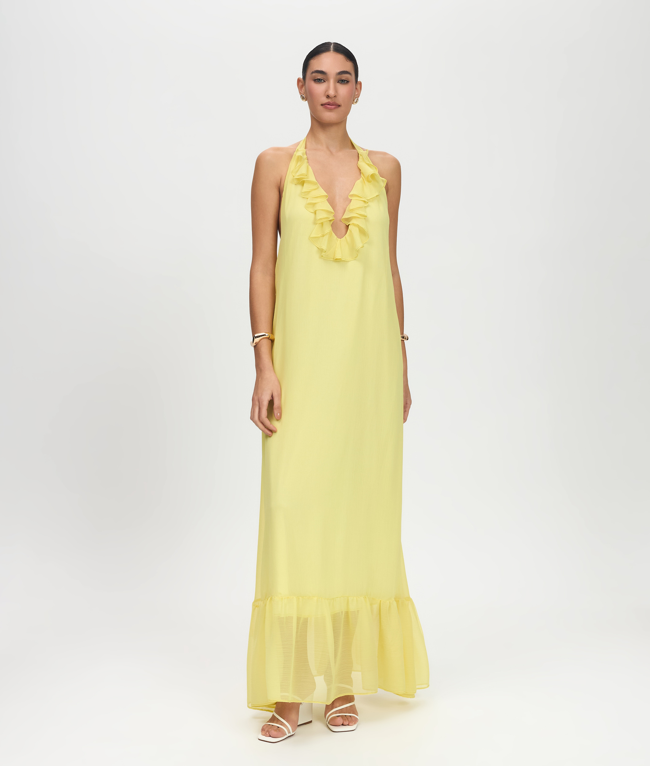 Erietta Yellow Dress