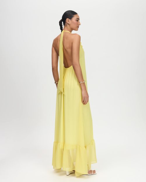 Erietta Yellow Dress