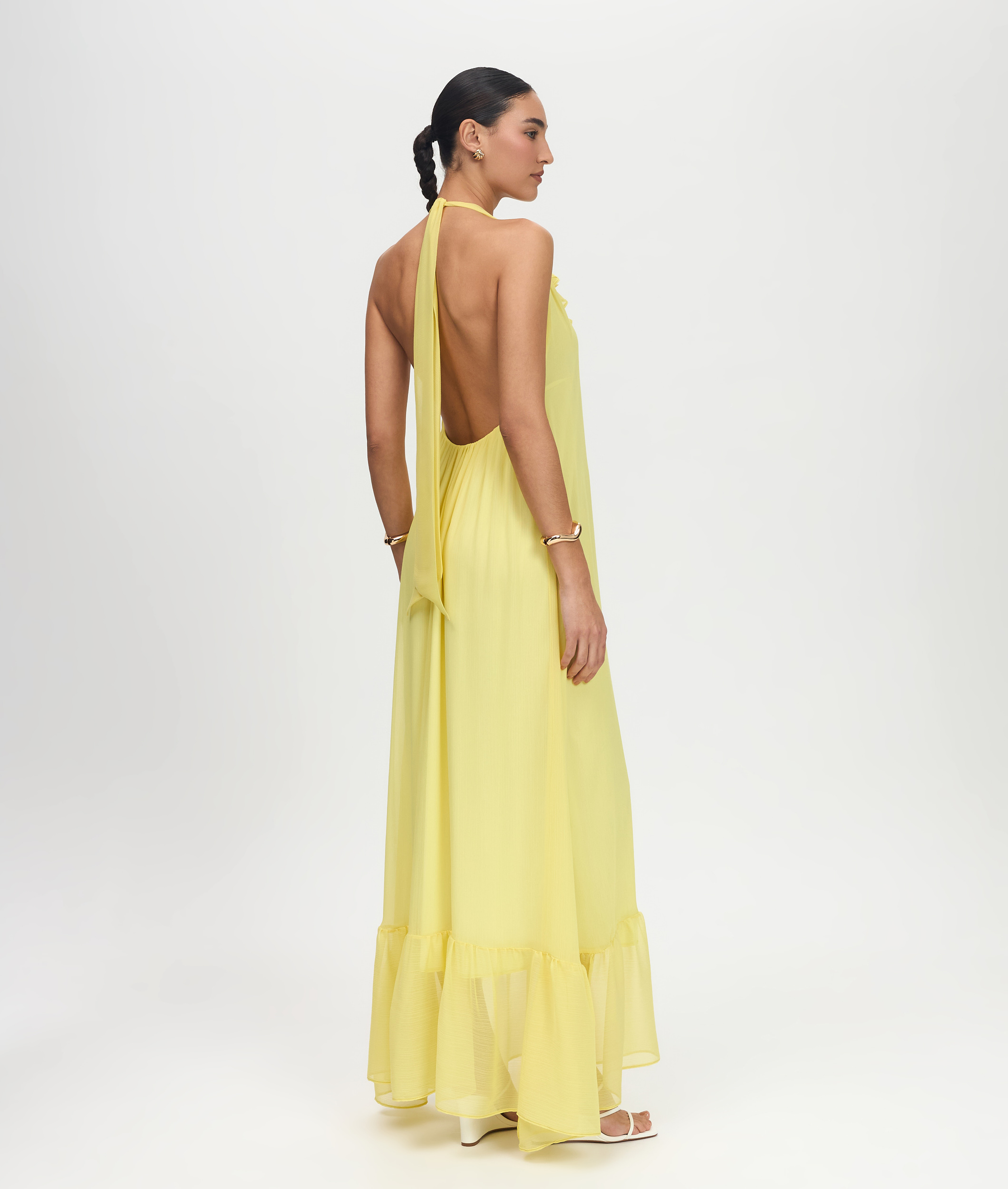 Erietta Yellow Dress