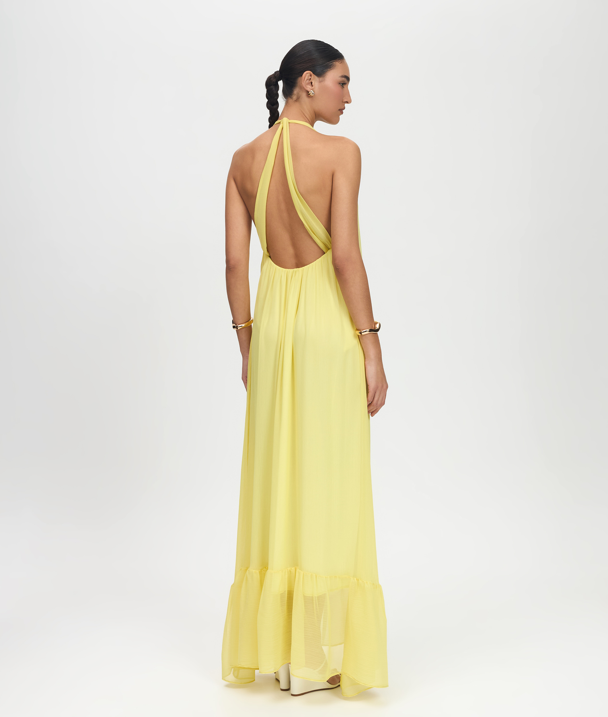 Erietta Yellow Dress