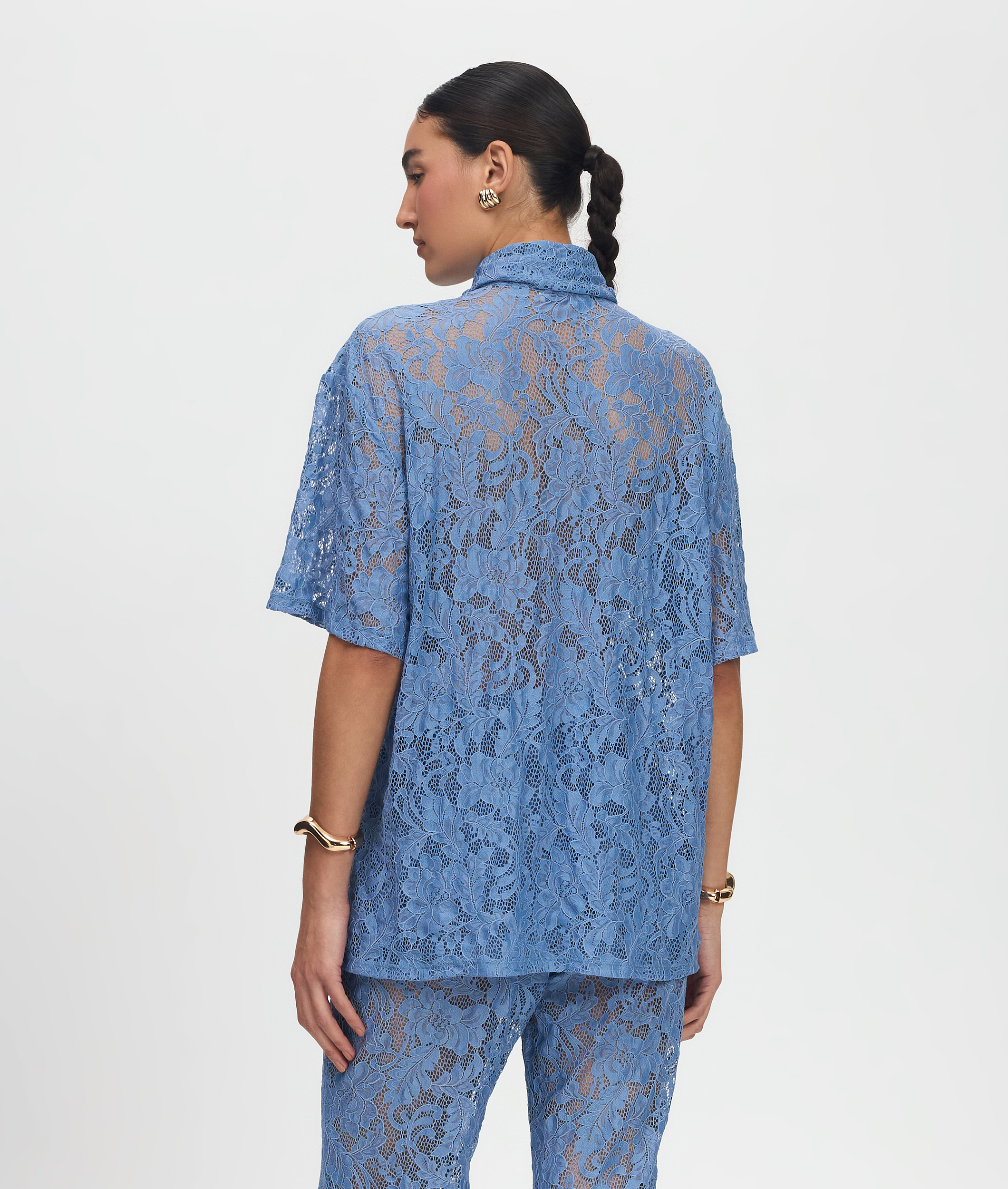 Leticia Dusty Blue Shirt