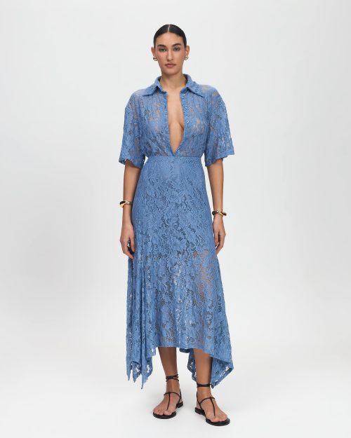 Leticia Dusty Blue Skirt