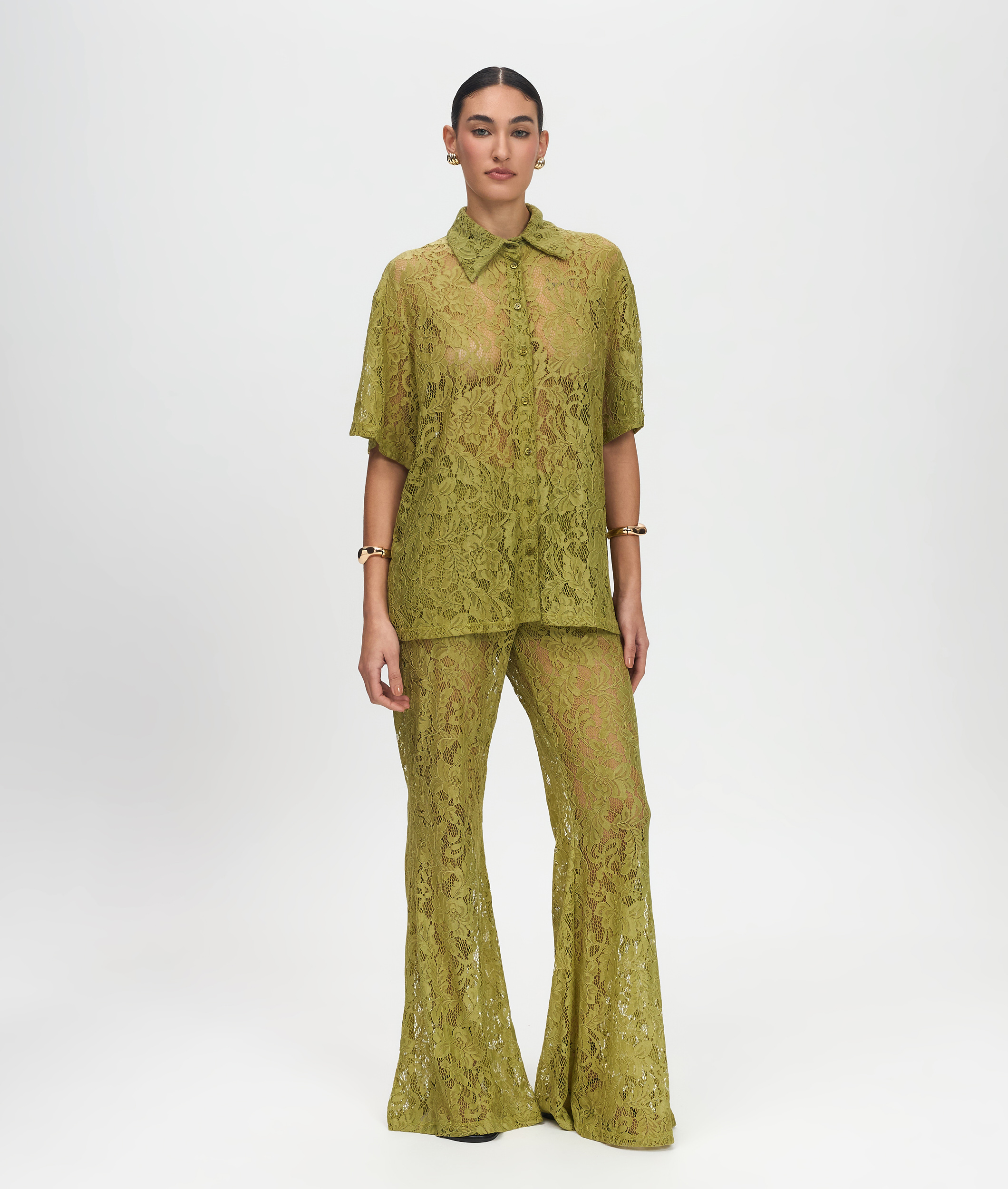 Leticia Olive Shirt