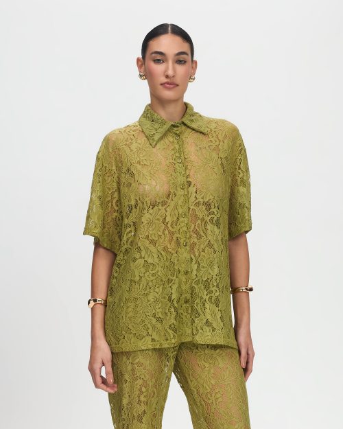 Leticia Olive Shirt