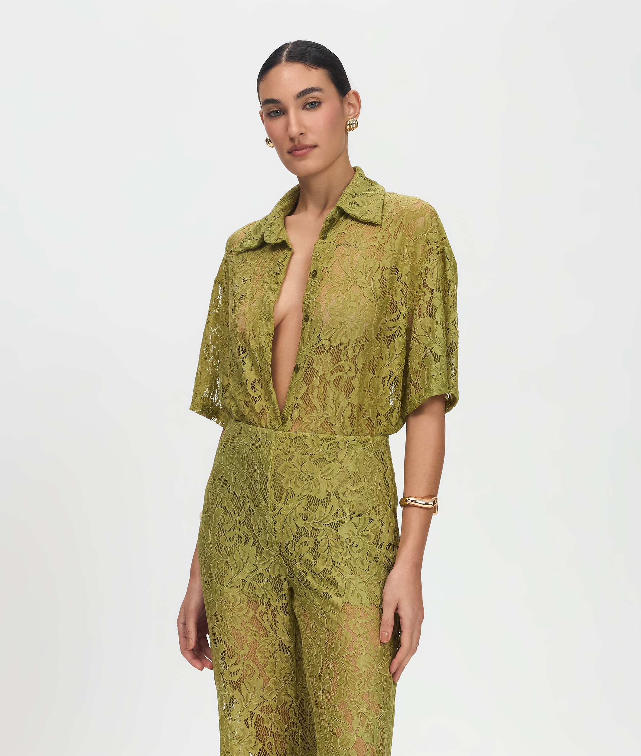 Leticia Olive Shirt