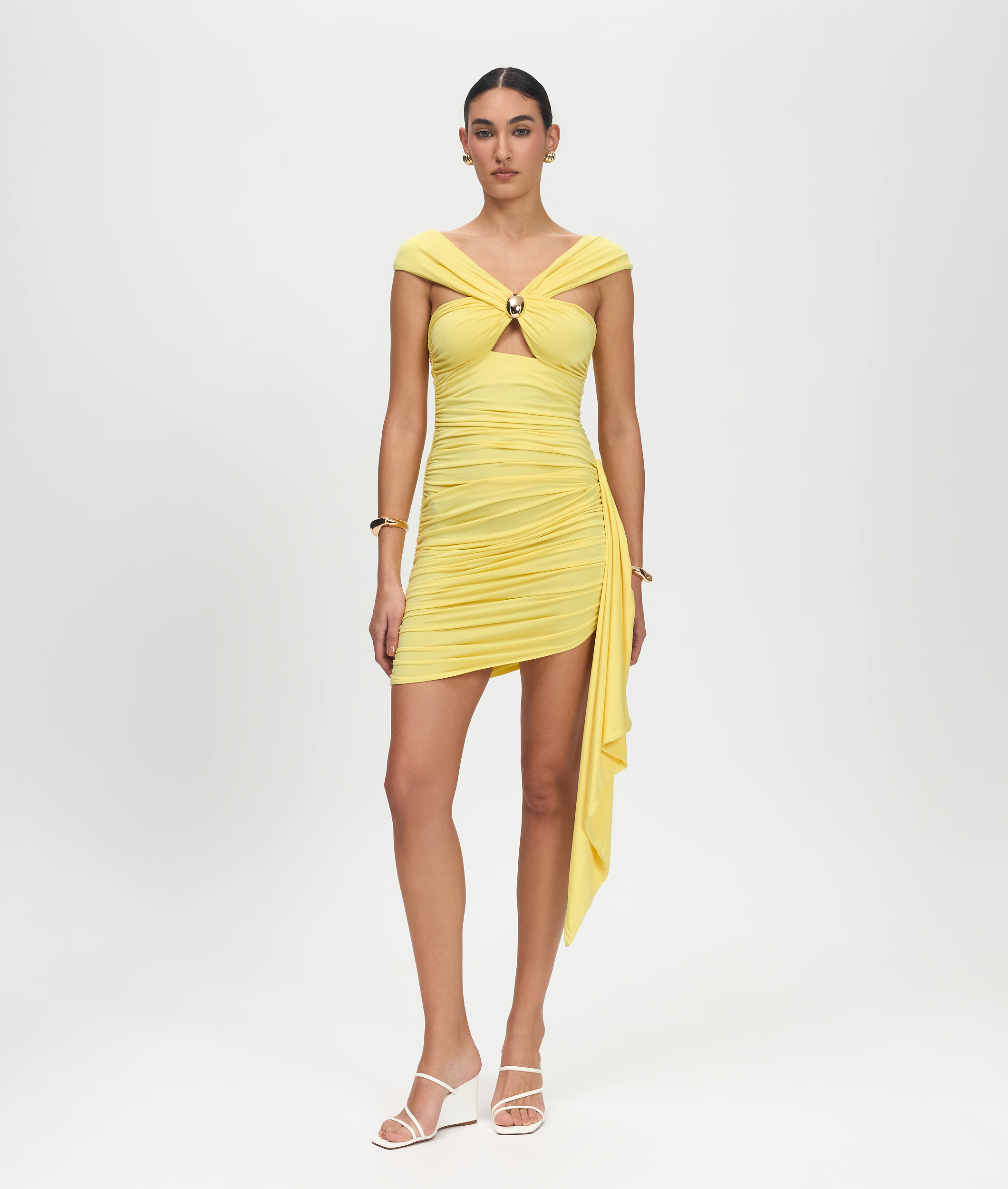 Chiara Yellow Dress
