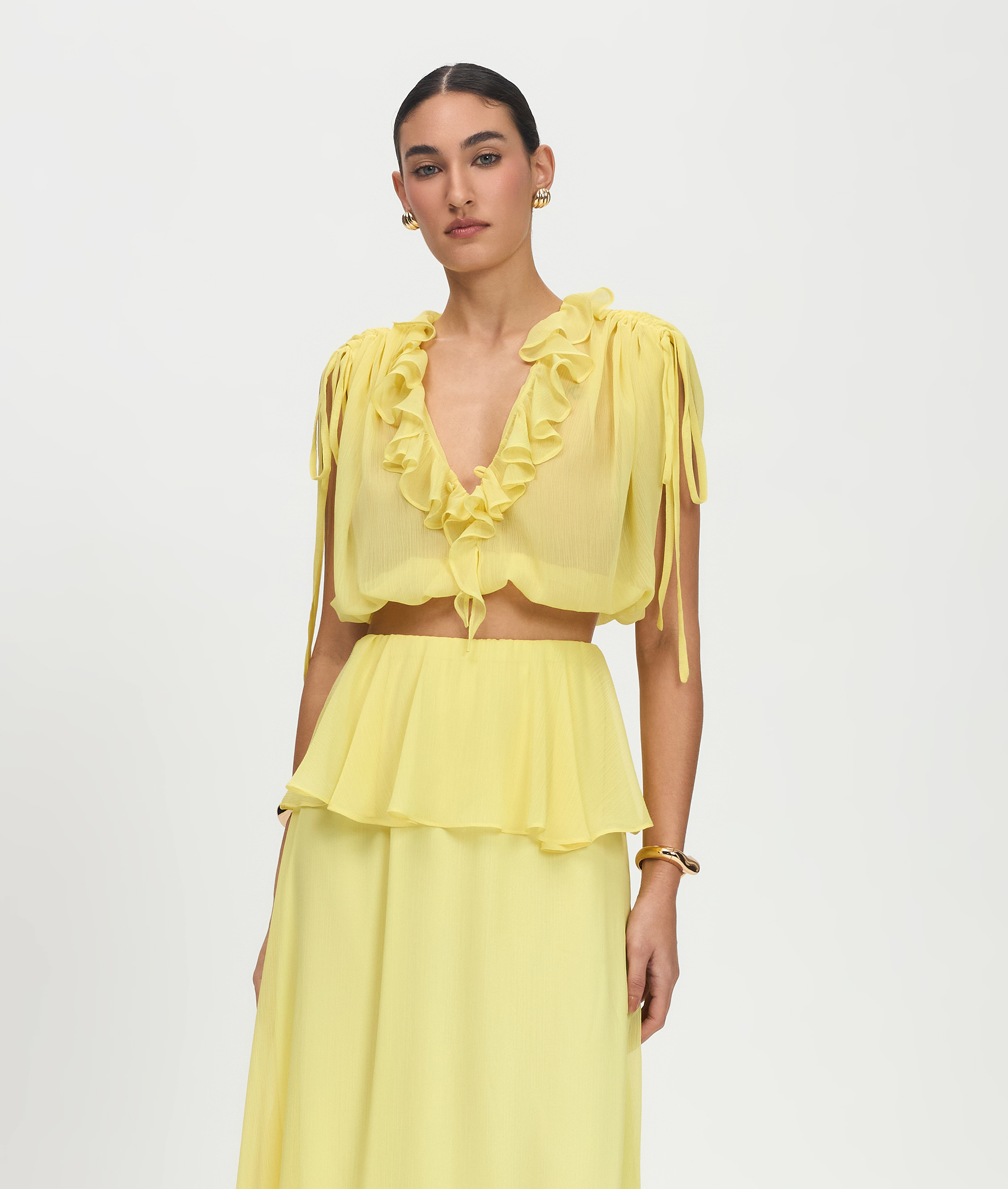 Effie Yellow Top