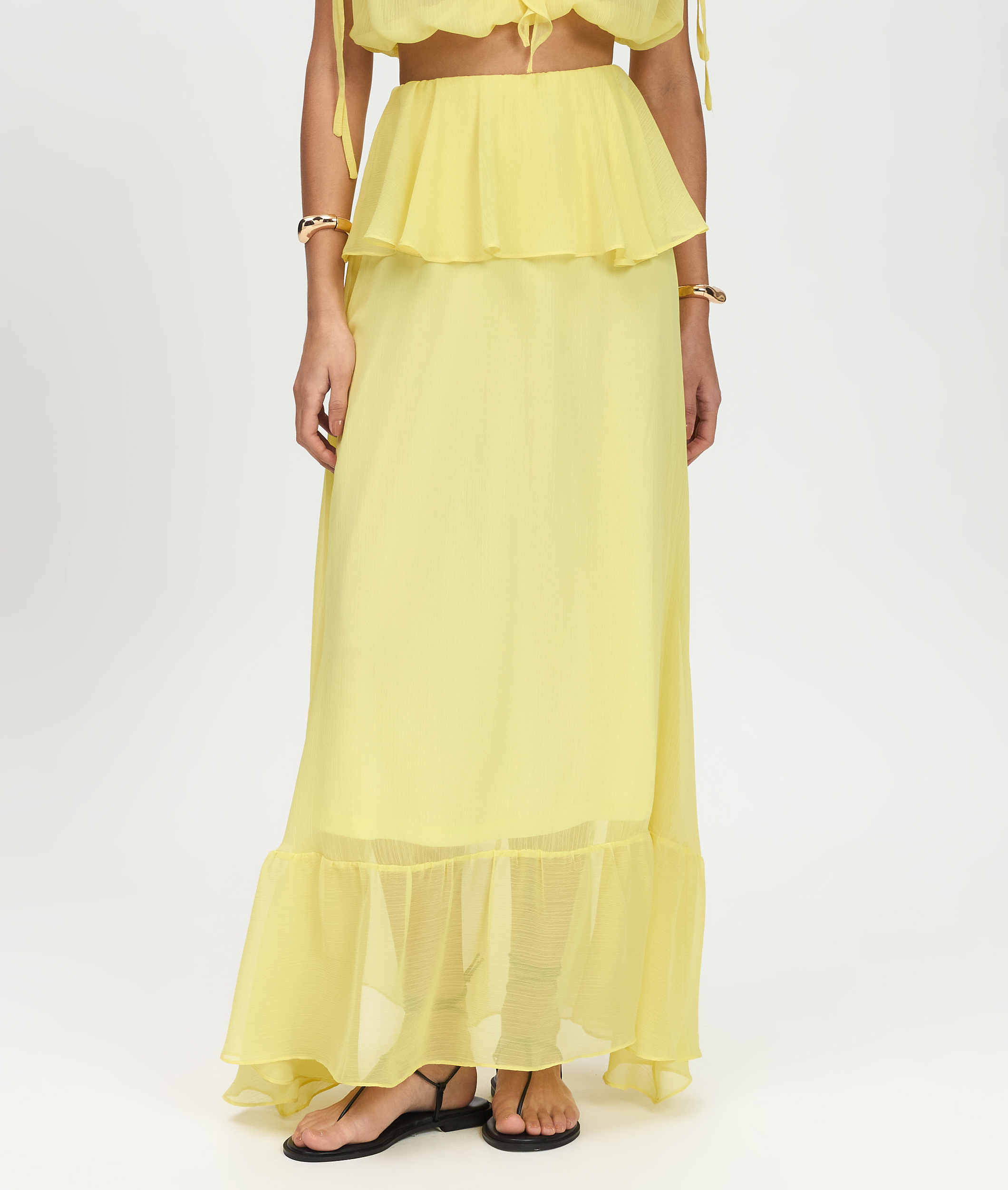 Effie Yellow Skirt
