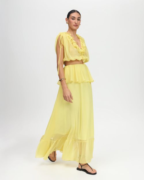 Effie Yellow Skirt