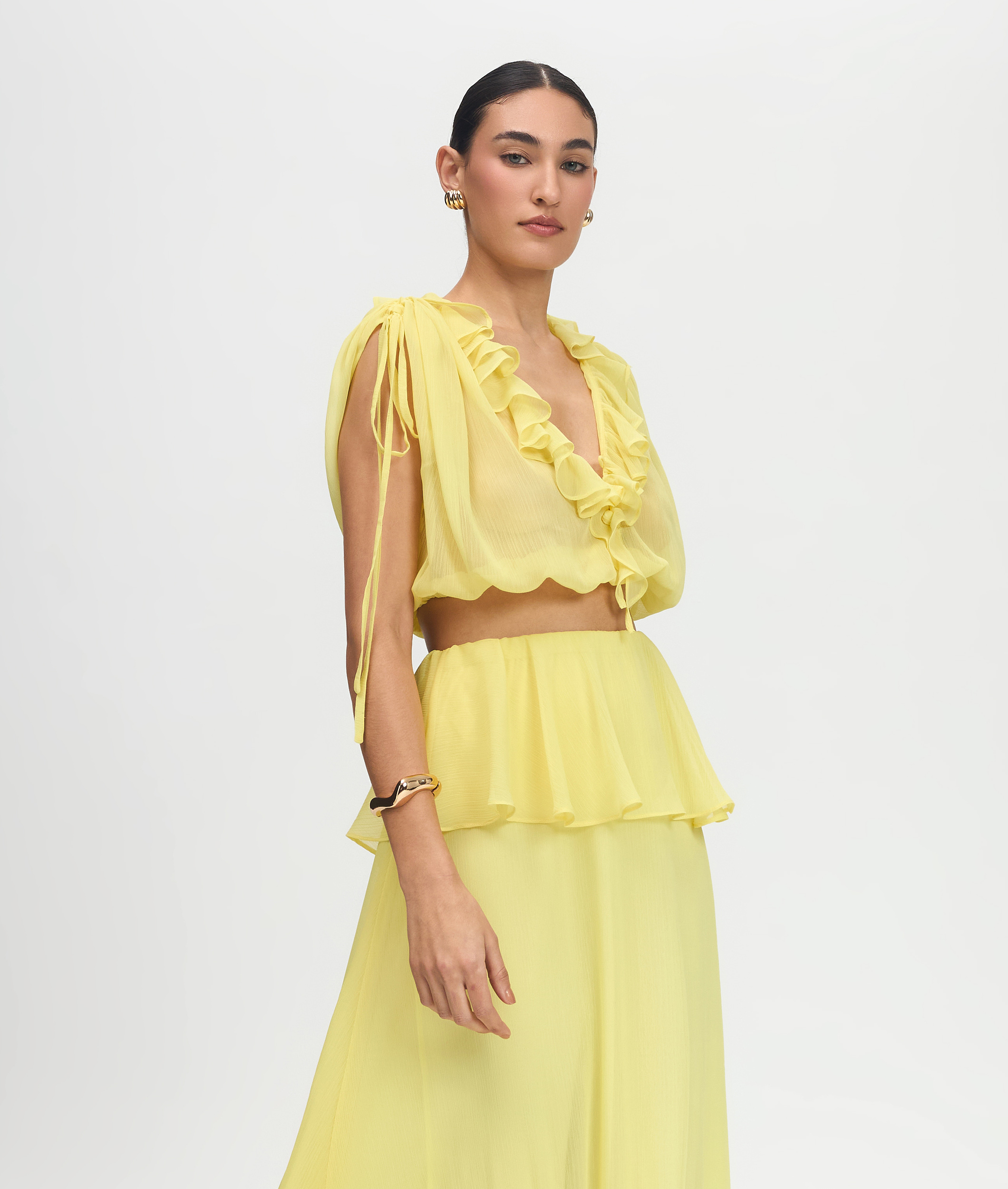 Effie Yellow Top