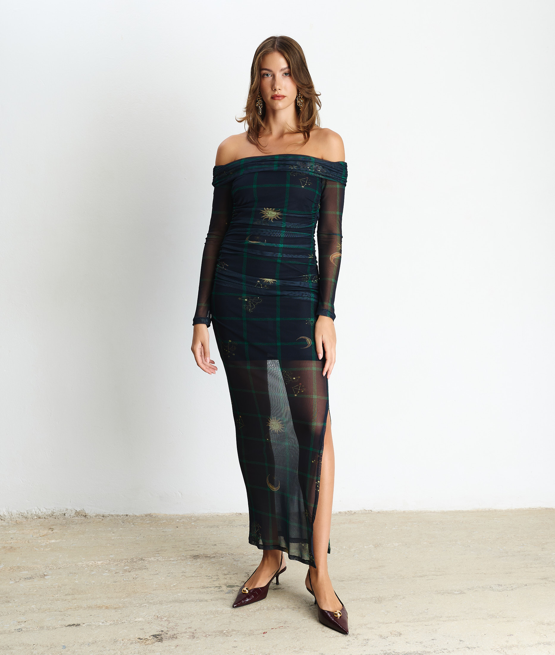 Victoria Cosmos Dress