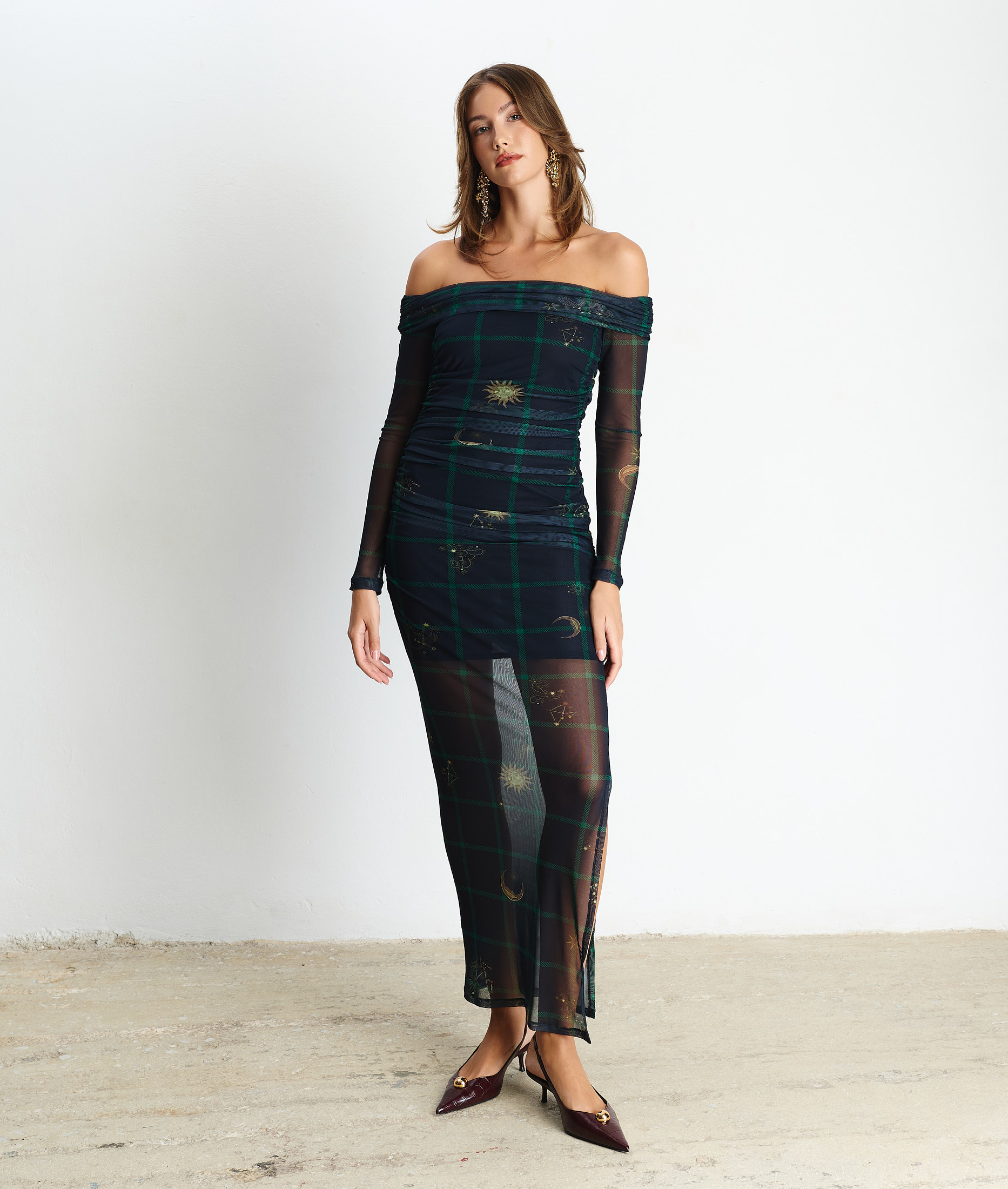 Victoria Cosmos Dress