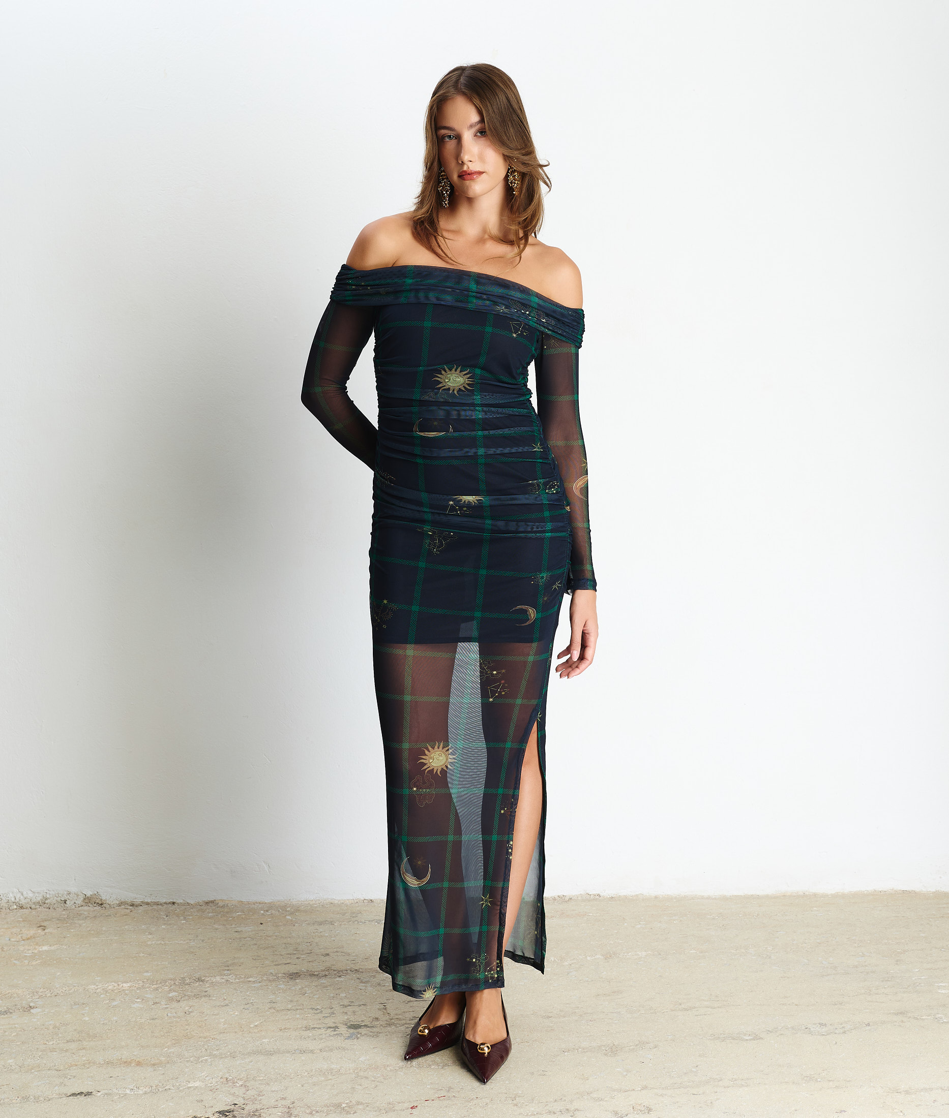 Victoria Cosmos Dress