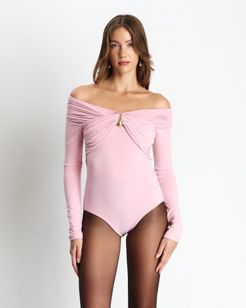 Nefeli Pink Bodysuit
