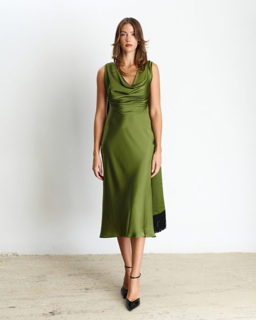 Catherine Avocado Dress