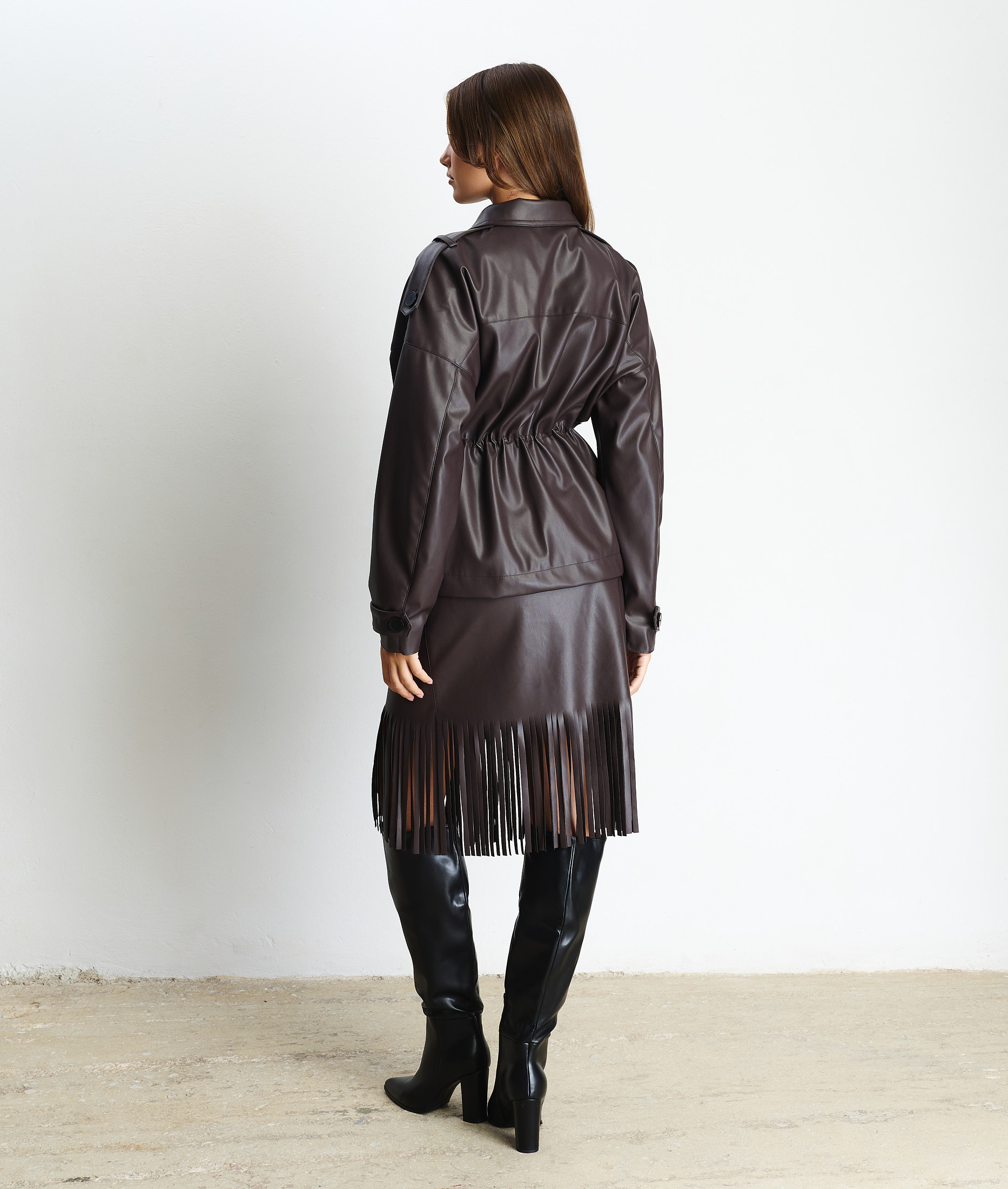 Elisa Brown Skirt