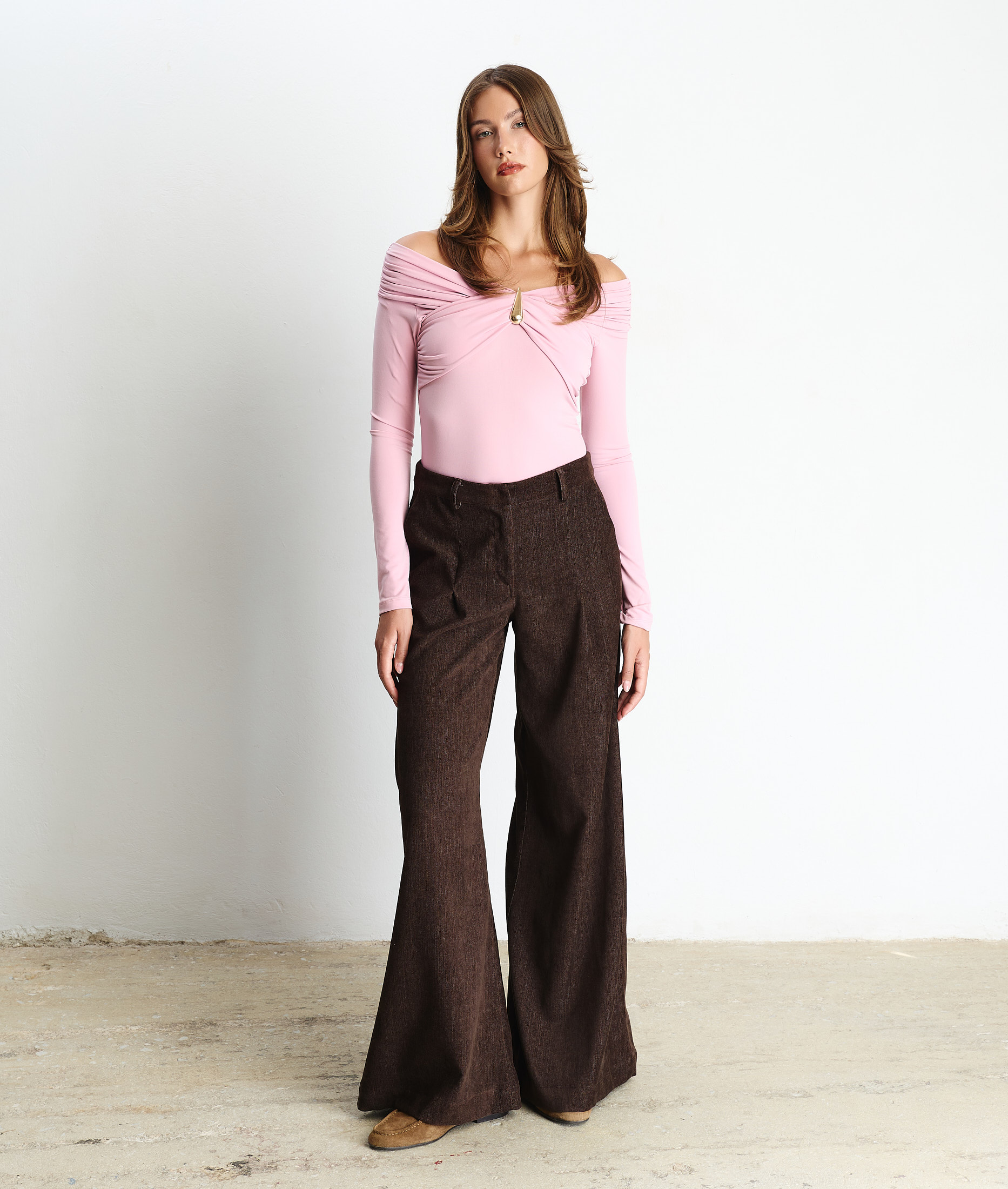 Nefeli Pink Bodysuit