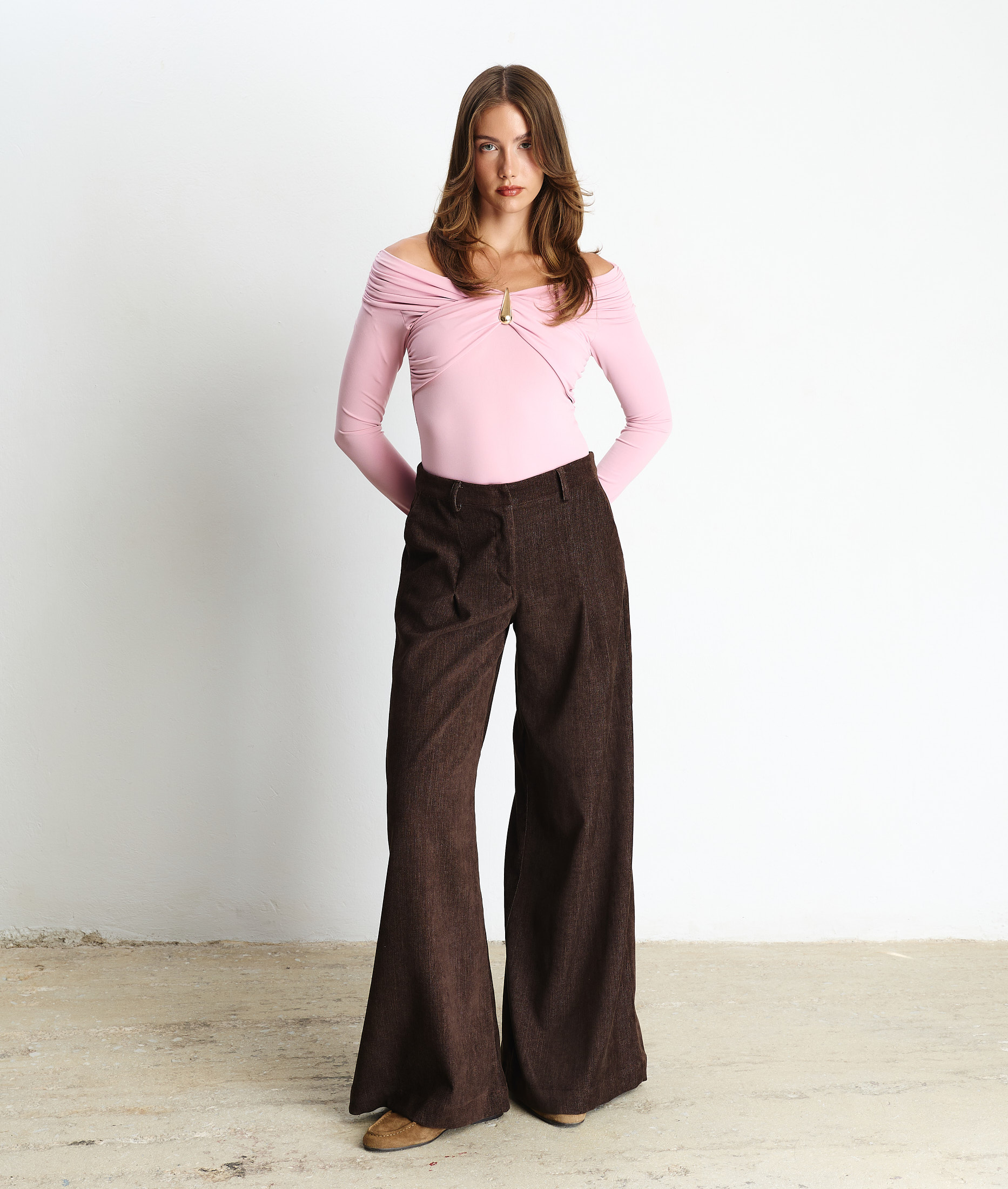 Mary Cacao Pants