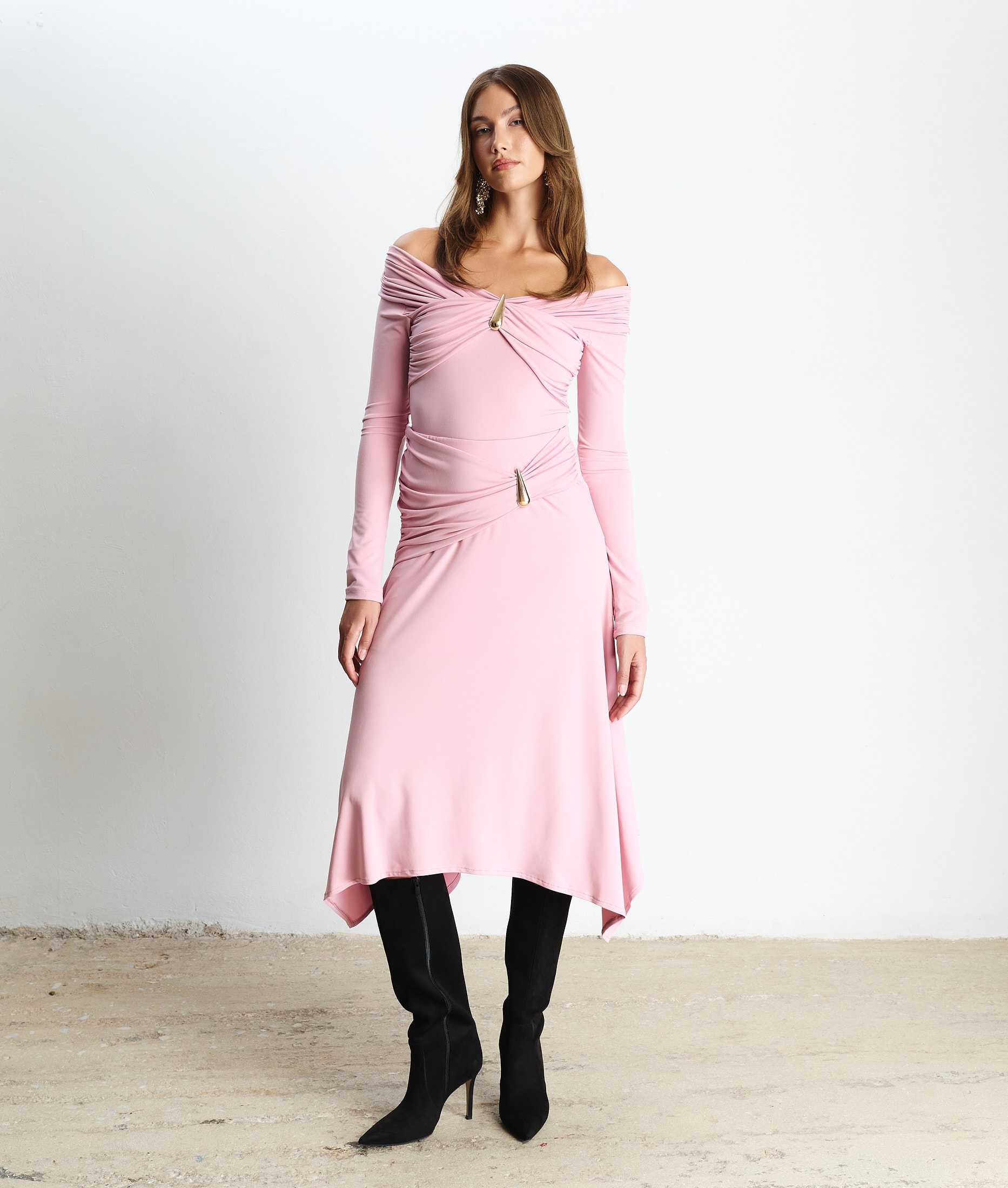 Nefeli Pink Bodysuit