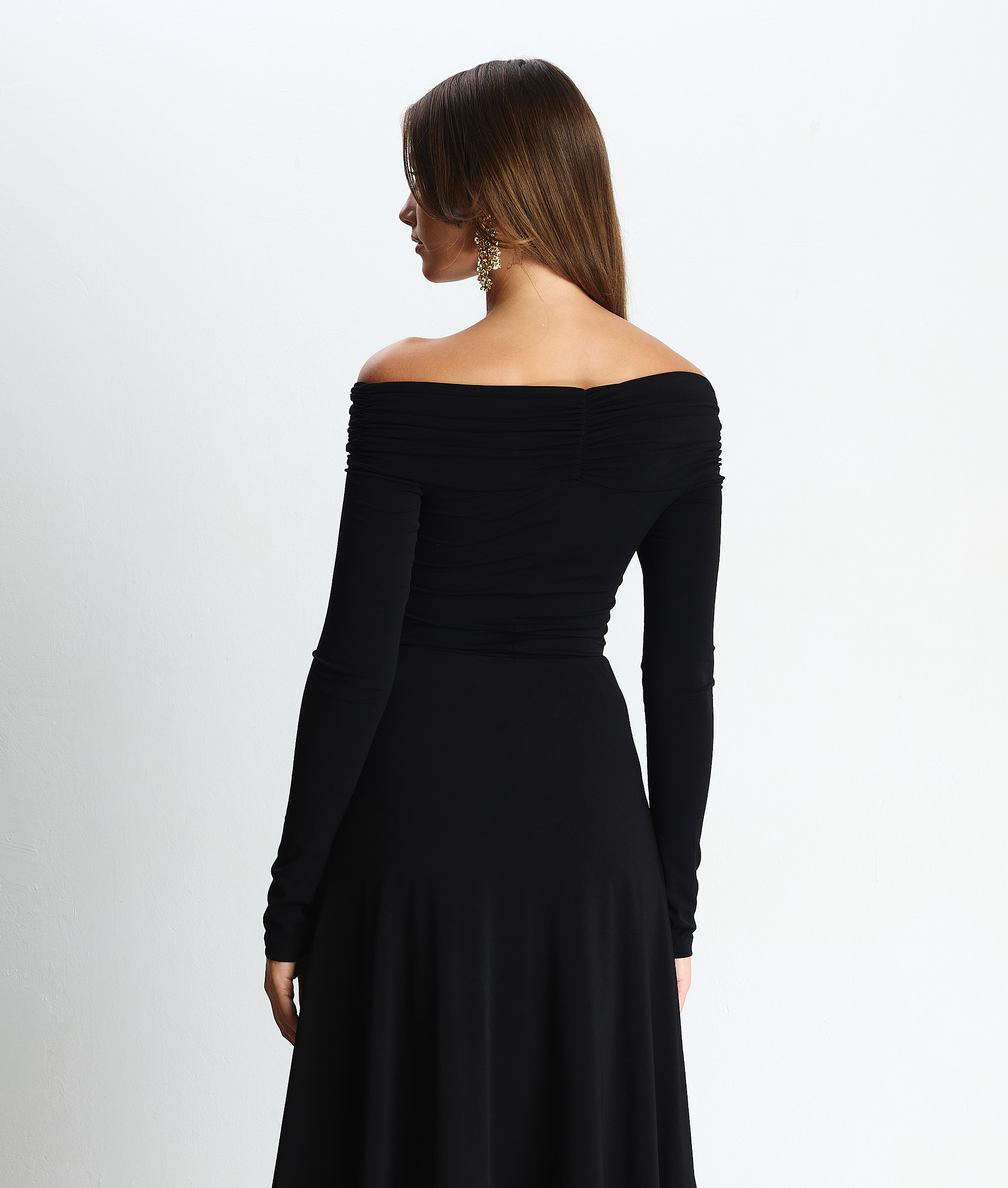 Nefeli Black Bodysuit