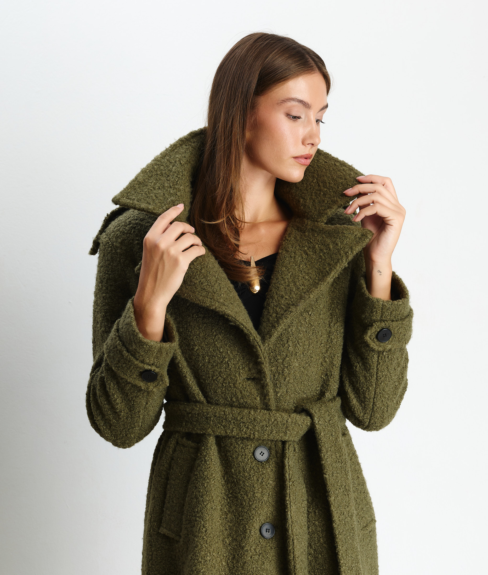 Valerie Olive Coat