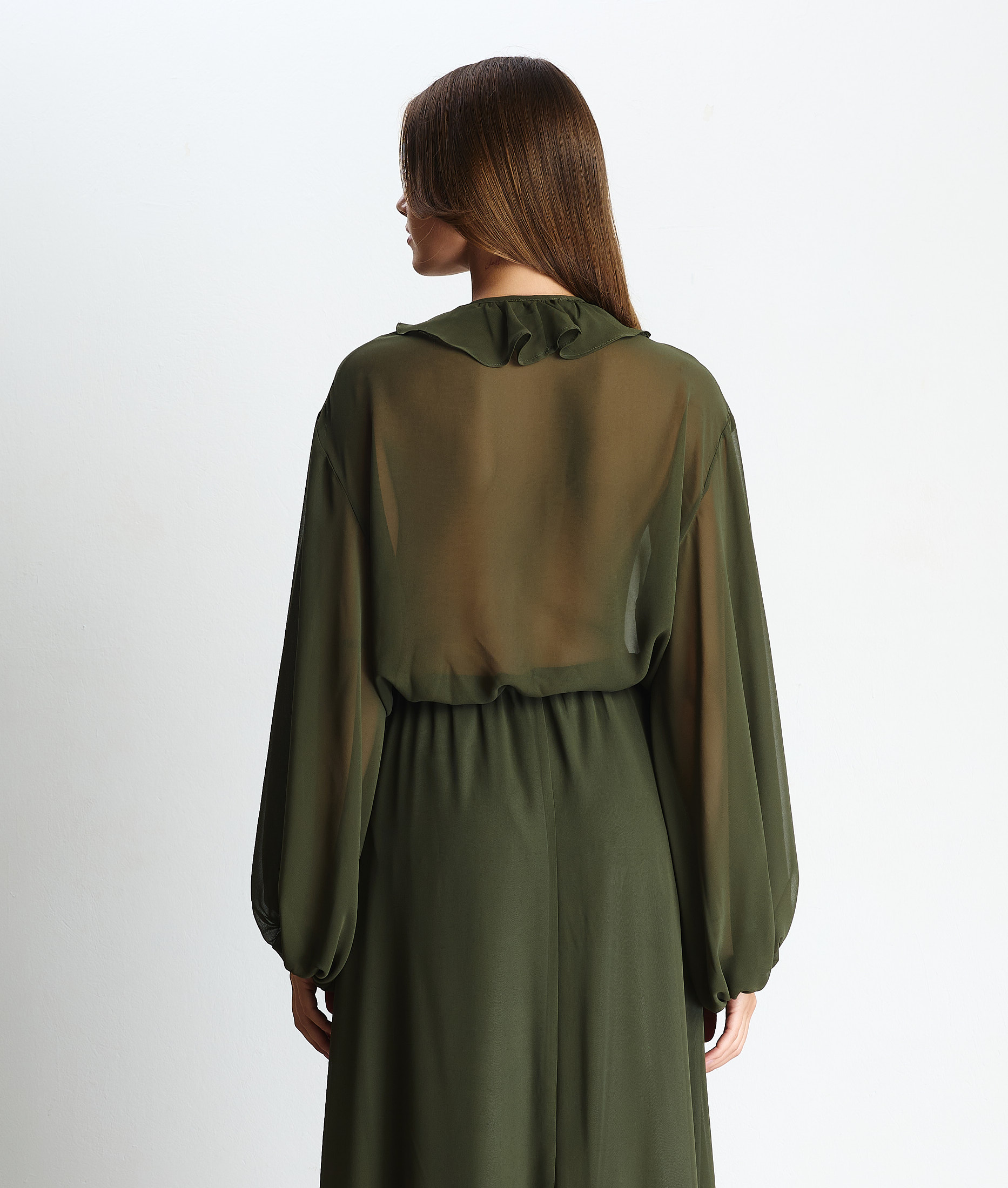 Sophia Olive Shirt